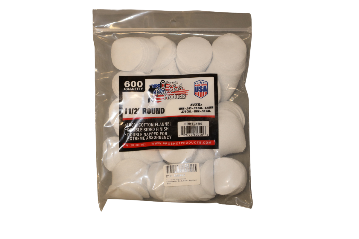 Pro-ShotRound Patches 1 1/2" 600Stück